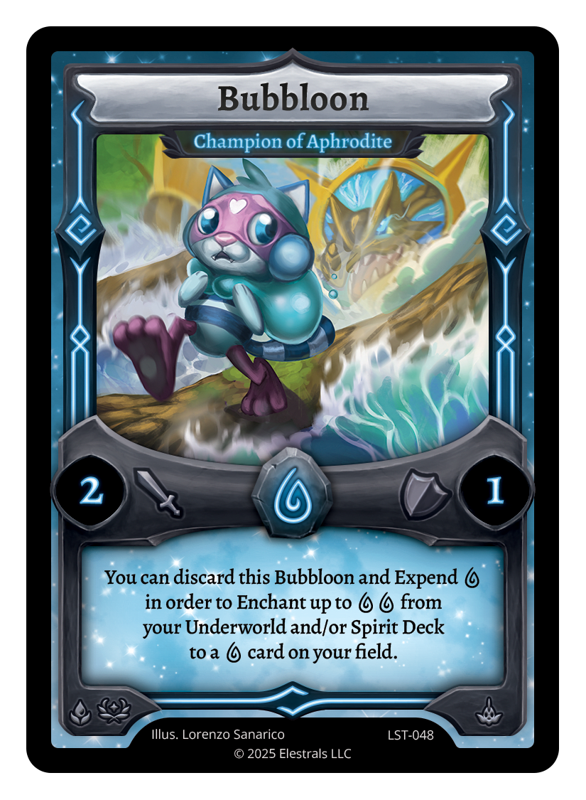 Bubbloon - Champion of Aphrodite - LST-048
